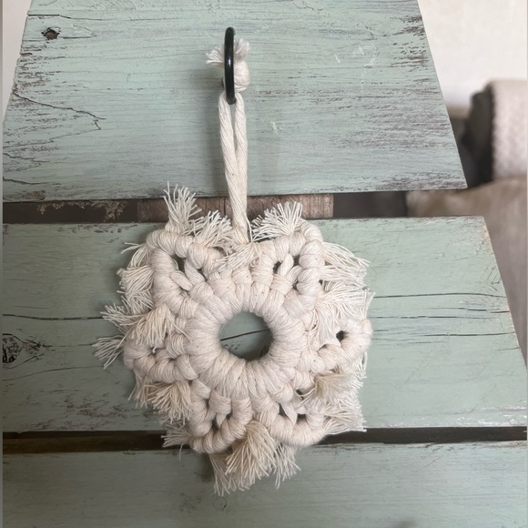 Christmas Ornament // Hand Made Macrame - Picture 2 of 4